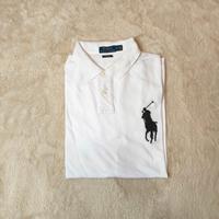 polo Ralph Lauren vintage uomo taglia XL bianco