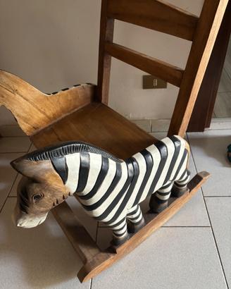 sedia a dondolo