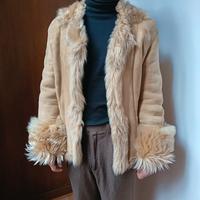 afghano in Pelliccia di Montone