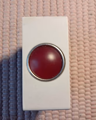 Bticino Light N4371R Portalampada diffusore rosso