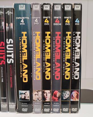 Serie TV Homeland cofanetti DVD stagioni 1-6 