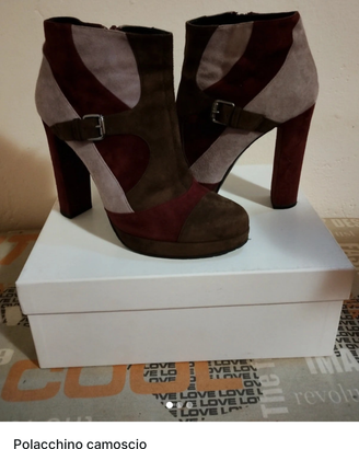 Polacchino camoscio donna