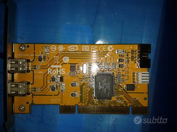 Scheda pci ieee1394firewire