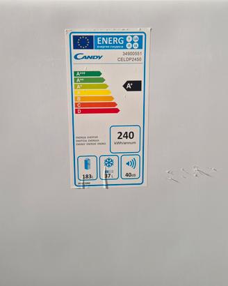frigorifero da incasso candy 220L classe A+