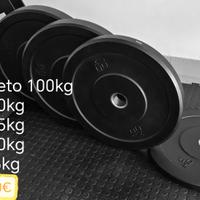 dischi bumper microcarichi powerlifting palestra