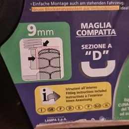 Catene da neve Lampa R-9 nuove