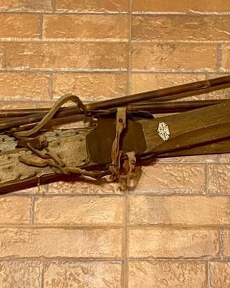 Sci legno vintage
