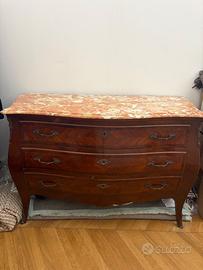 Cassettone stile Luigi XV