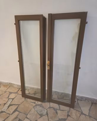 SERRAMENTO IN LEGNO 2 ANTE 90x145