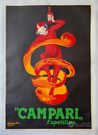 Cappiello - Poster telato - Campari (Spiritello)