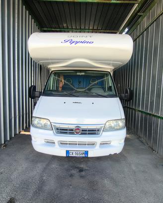 camper mansardato fiat ducato 2.8 JTD 146 CV clima