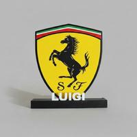 decorazione personalizzabile ferrari cavallino