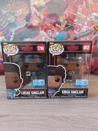 Lucas 1798, Erica 1812 - Funko Pop Stranger Things