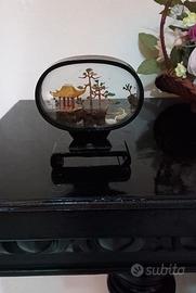 Poggia carta appunti da scrivania vintage cinese 