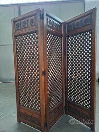 paravento in legno