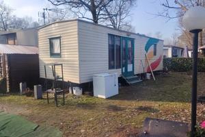 casa mobile 8x3m su ruote, con bagno 