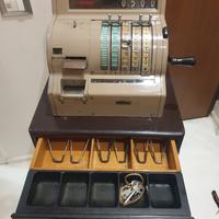Registratore Di Cassa A Manovella Funzionante