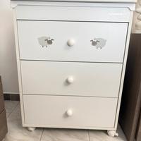 Cassettiera/fasciatoio FOPPAPEDRETTI