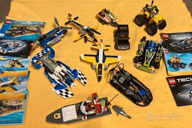 Set di 9 modelli Lego originali