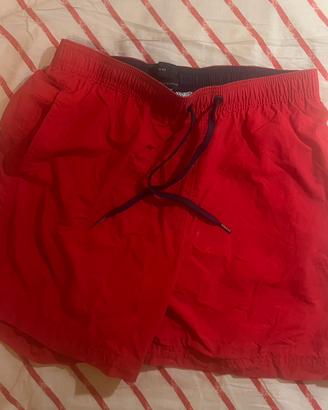 Costume mare uomo Tommy Hilfiger rosso