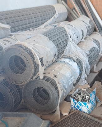 sei rotoli recinzione zingata H 200 x m 25  