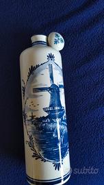 Antica bottiglia da collezione Z.O.GENEVER Holland