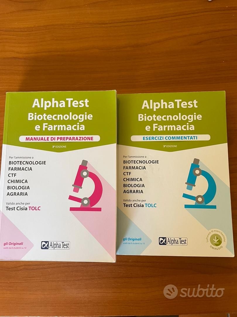 Alpha Test Biotecnologie e Farmacia (Terza Edizione)