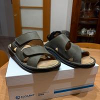 Ciabatte Ecosanit uomo n. 40 nuove