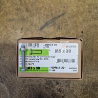 Bulloni in acciaio 5x30