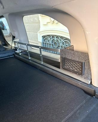 Spondine con contenitore salvaspazi x Berlingo xl