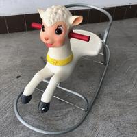 Pecora a dondolo vintage made in Italy