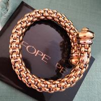 bracciale Fope oro giallo e bianco 
