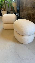 COPPIA DI POUF