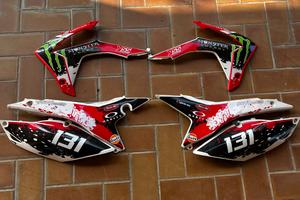 Plastiche carene Honda cr crf 125 250 450