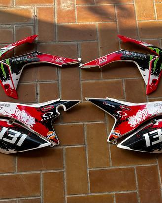 Plastiche carene Honda cr crf 125 250 450