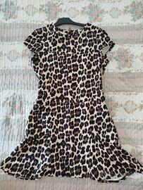 Vestito leopardato tg.42 