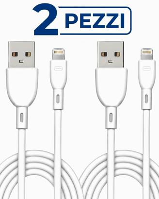 Cavo USB-A  2in1  ricarica rapida per iphone