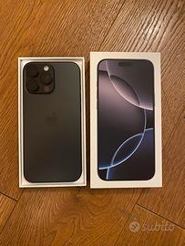 iPhone 16 Pro Max 256GB - Titanio Nero