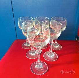 eleganti bicchieri da liquore (set da 6) 