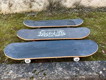 Lotto Skateboard (4 pezzi) + 1 waveboard a 2 ruote