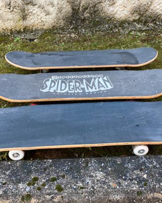 Lotto Skateboard (4 pezzi) + 1 waveboard a 2 ruote