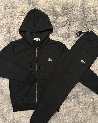 completo tuta lacoste nera S