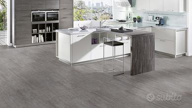 Pavimento Design HDF effetto cemento / legno