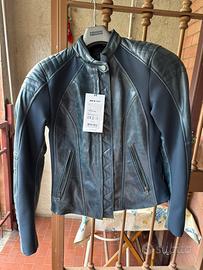 Giacca donna Revit Coral blu e casco scorpion exo