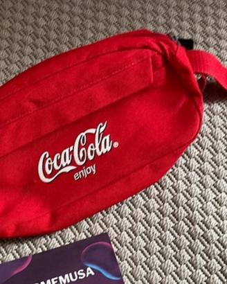 Marsupio coca-cola unisex rosso