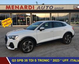 Audi Q3 SPB 35 TDI S tronic 2023 * UFF. ITALI...