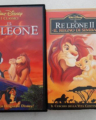 Videocassette Disney il Re Leone 