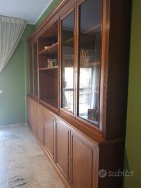 Libreria in legno pregiato