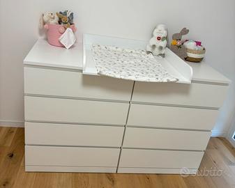 Set fasciatoio compatibile con Ikea malm