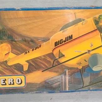 Elicottero di soccorso giallo Mattel Big Jim del 1